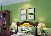 Papel de parede removível moderno da coberta de parede da cor verde para a sala de visitas