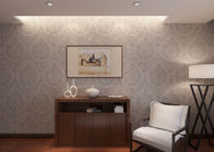 O papel de parede gravado da sala de visitas 3D em casa com teste padrão floral simétrico, CSA aprovou